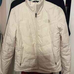 The North Face Women's Off-White Puffer Jacket